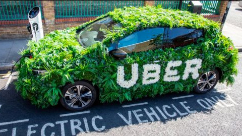 Uber car
